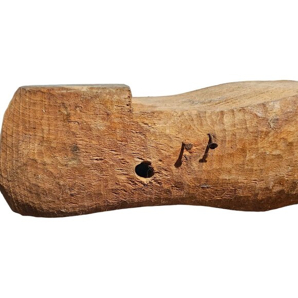 Vintage Dutch Wooden Clogs Leather Strap Embossed Rooster Design Handcarved - Picture 6 of 11